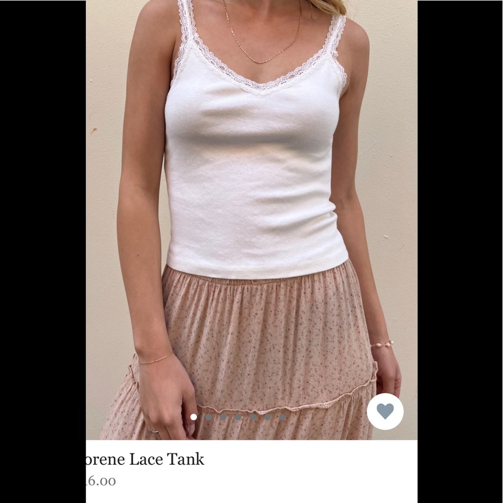 Lora fr lace tank